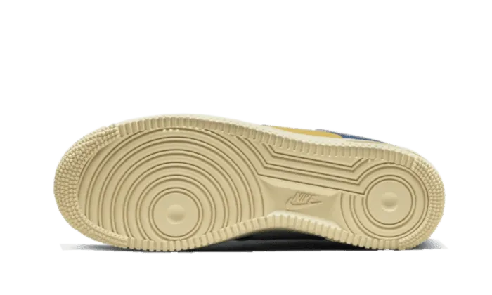 Air Force 1 Low SP Undefeated 5 On It Blue Yellow Croc brand - name running shoes Durable Sole