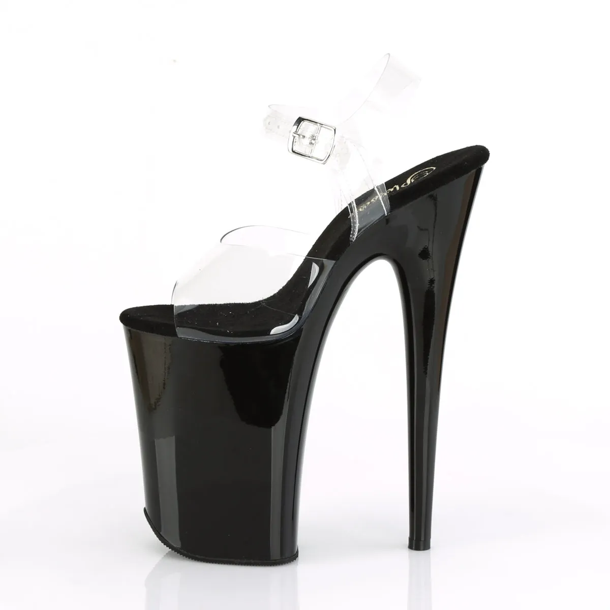 INFINITY-908 Ankle Peep Toe High Heel