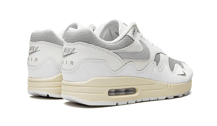 Nike Air Max 1 Patta White Grey Motion Friendly Layered Support