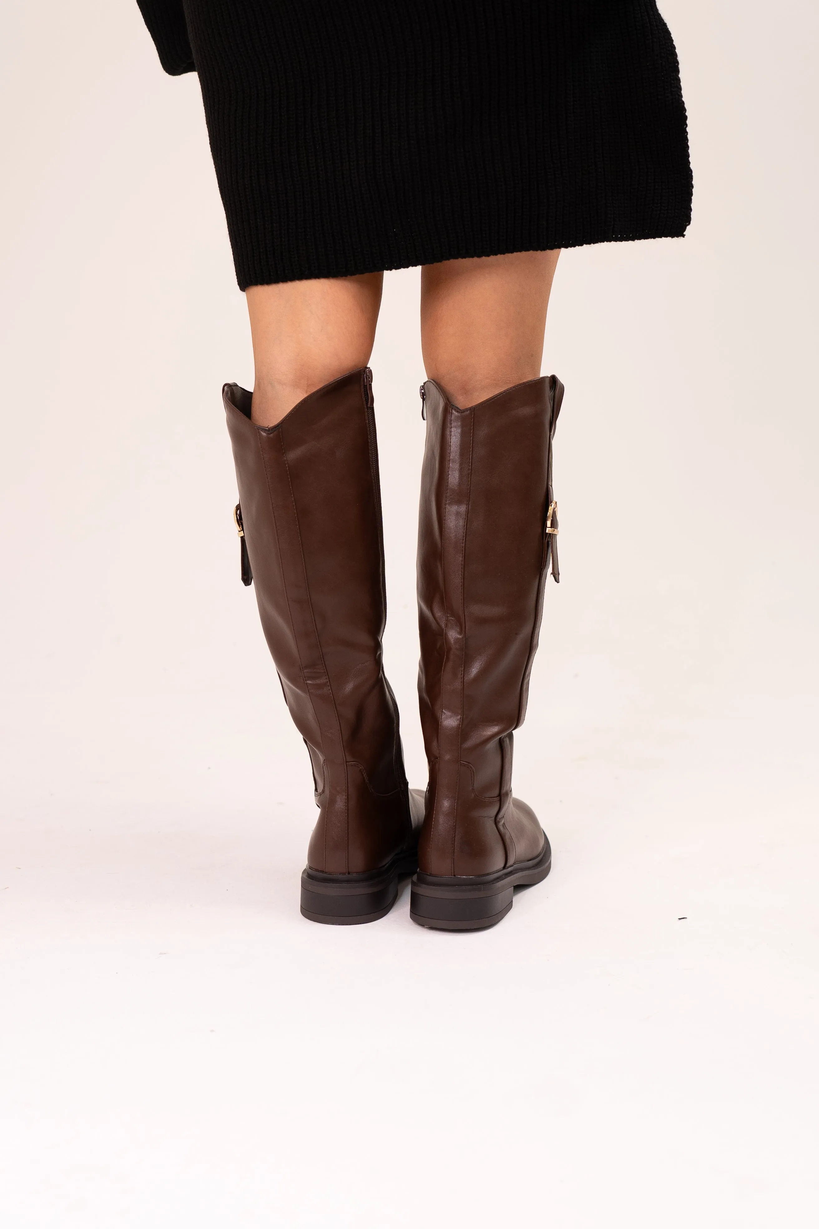 Izzy Riding Boots In Brown