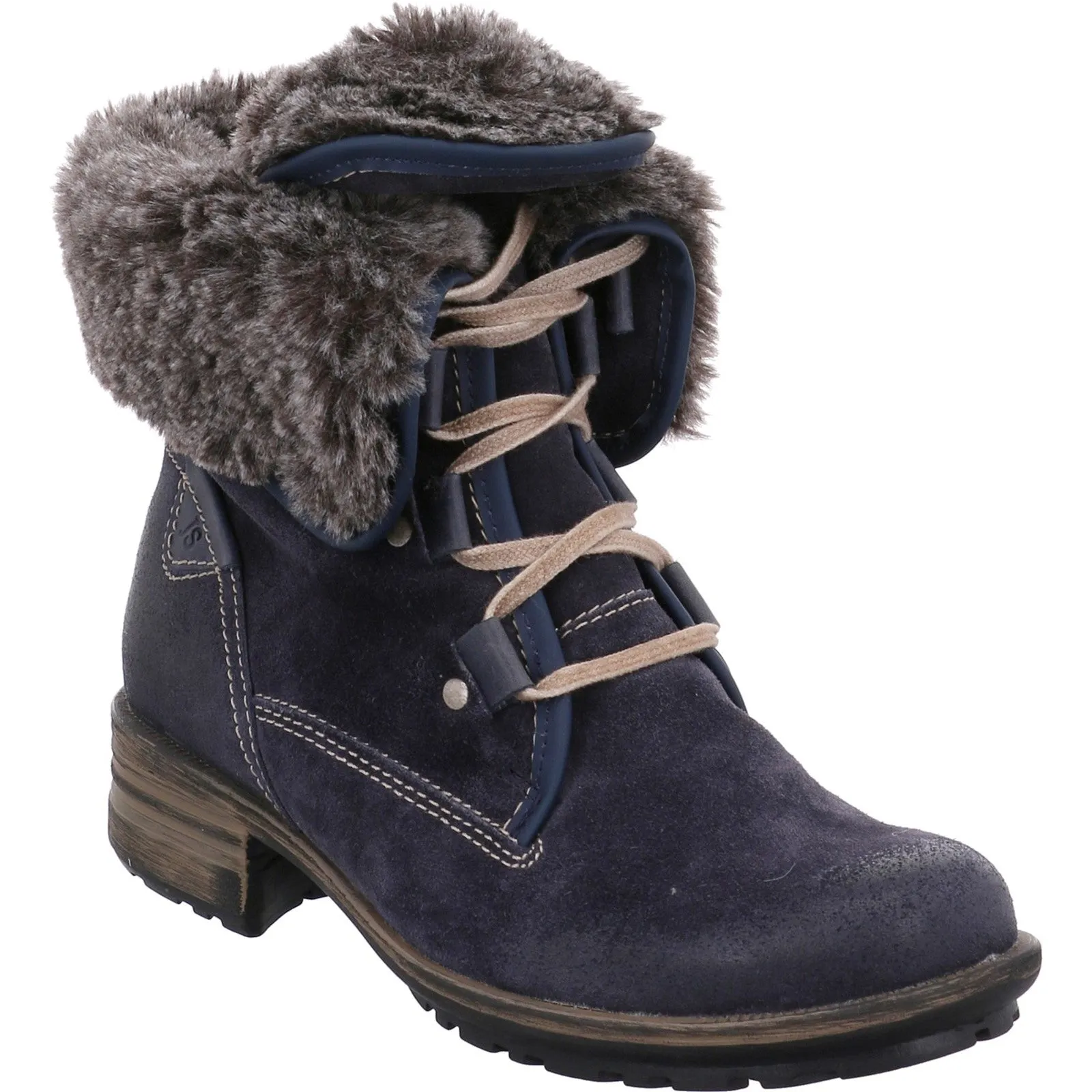 Josef Seibel Sandra Fur Lined Ankle Boot