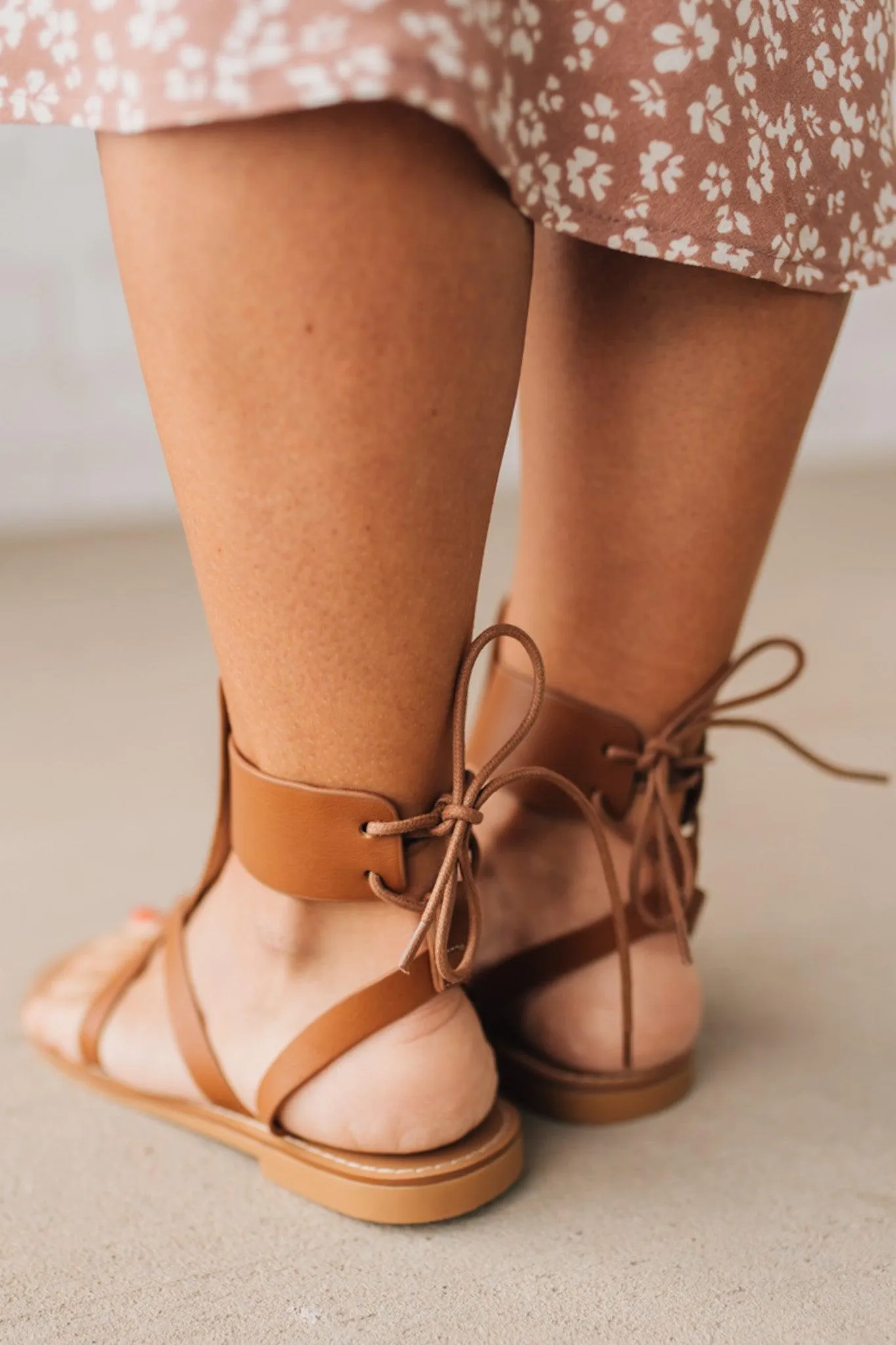 Khloie Tie Back Gladiator Sandals