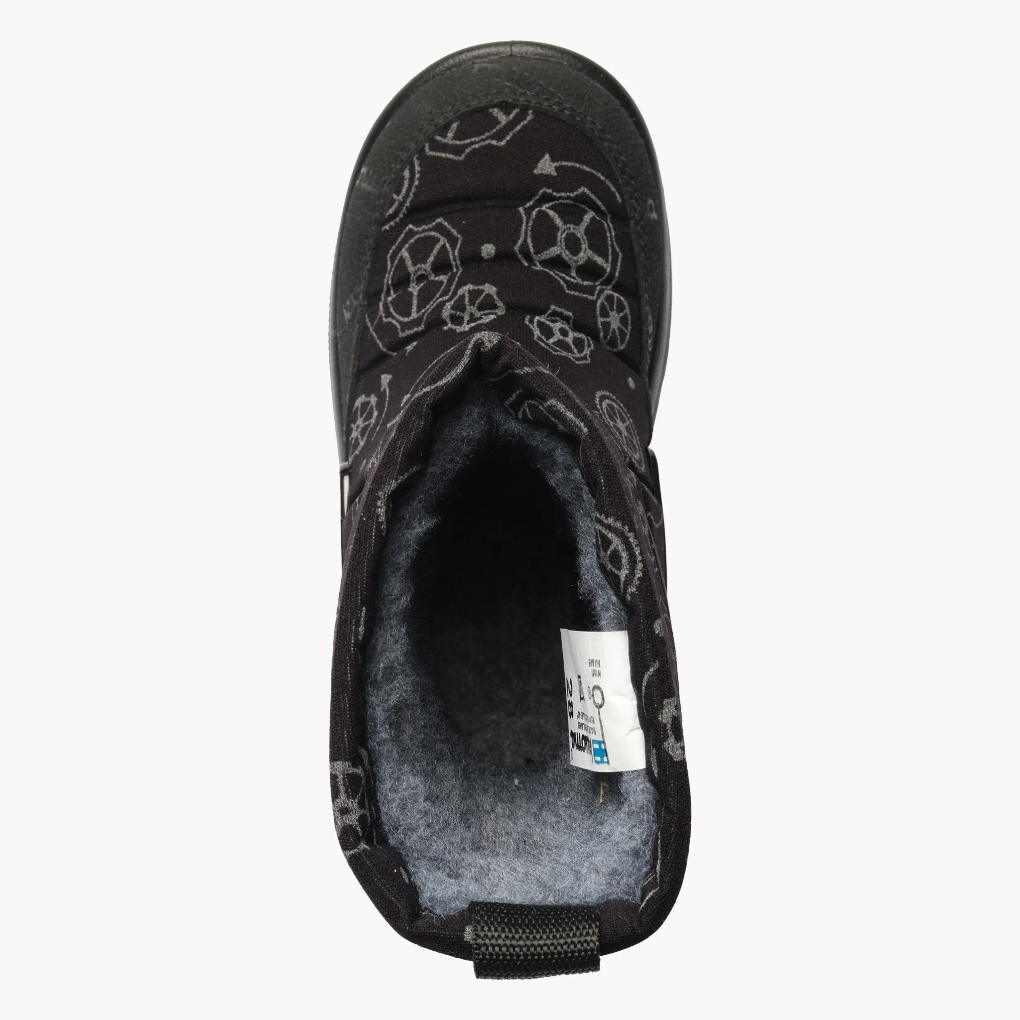 Kids´ winter boots Putkivarsi, Black Wheel reflective