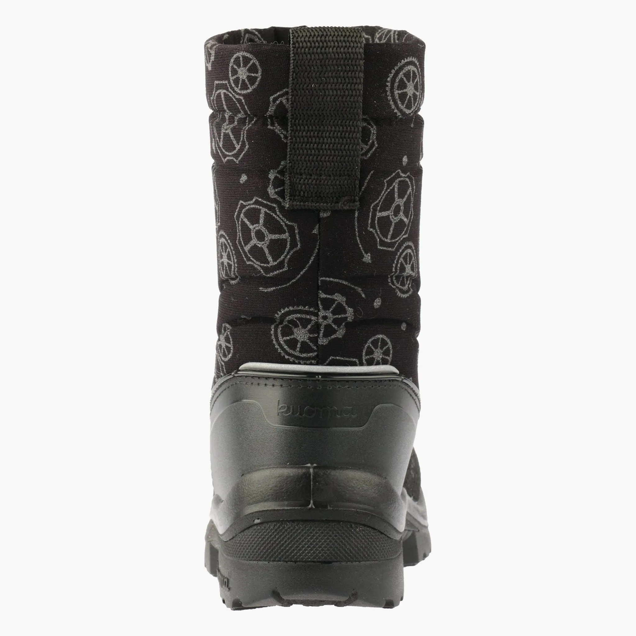 Kids´ winter boots Putkivarsi, Black Wheel reflective