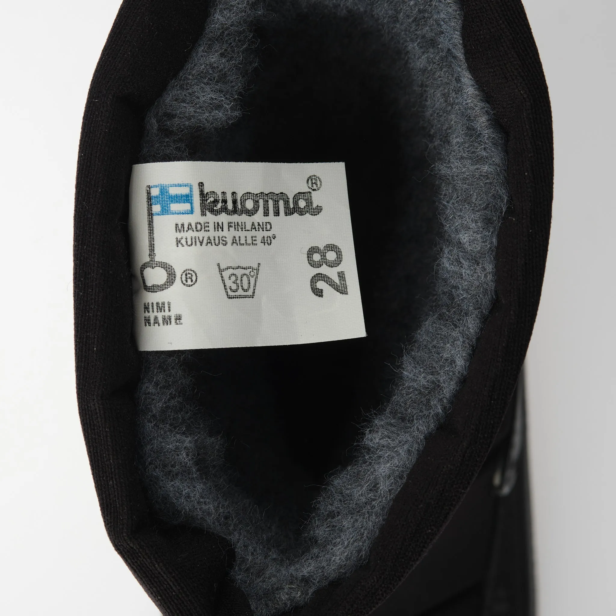 Kids´ winter boots Putkivarsi, Black Wheel reflective