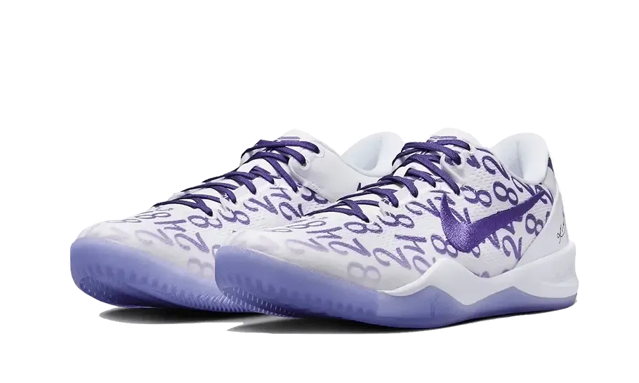 Stretchable Material Kobe 8 Protro Court Purple