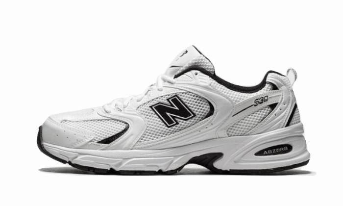 Non Slip Insole 530 White Black Details