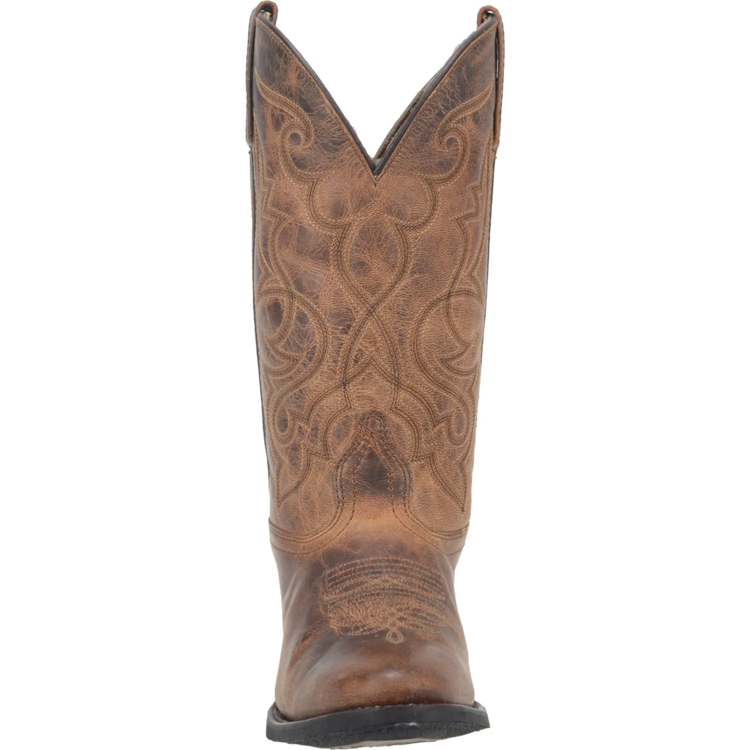 Laredo Womens Maddie Cowboy Boots Leather Tan 7 W