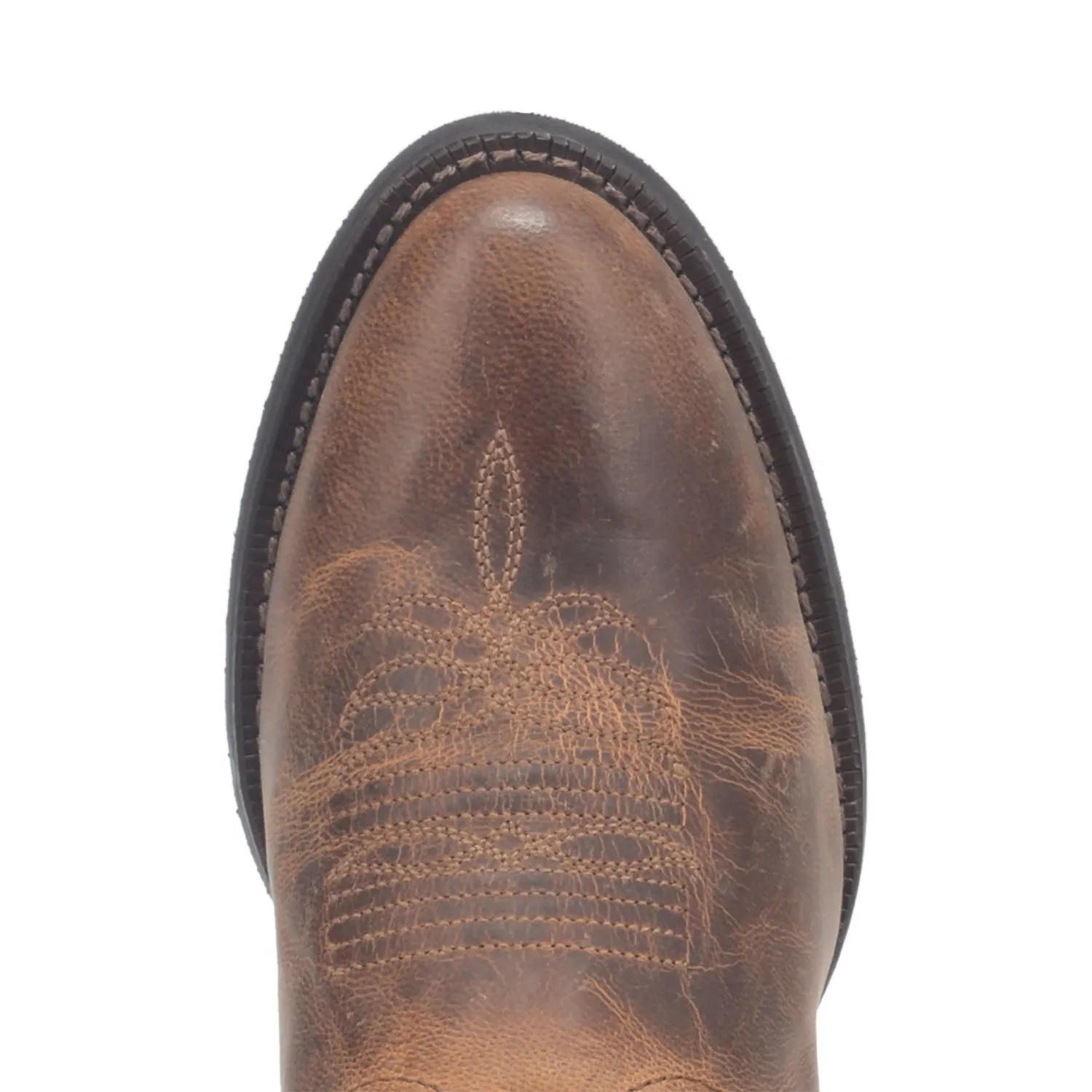 Laredo Womens Maddie Cowboy Boots Leather Tan 7 W