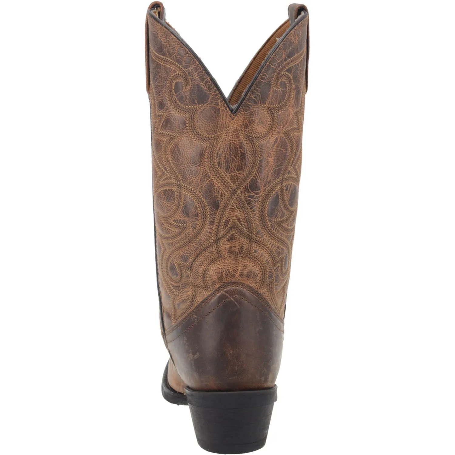 Laredo Womens Maddie Cowboy Boots Leather Tan 7 W