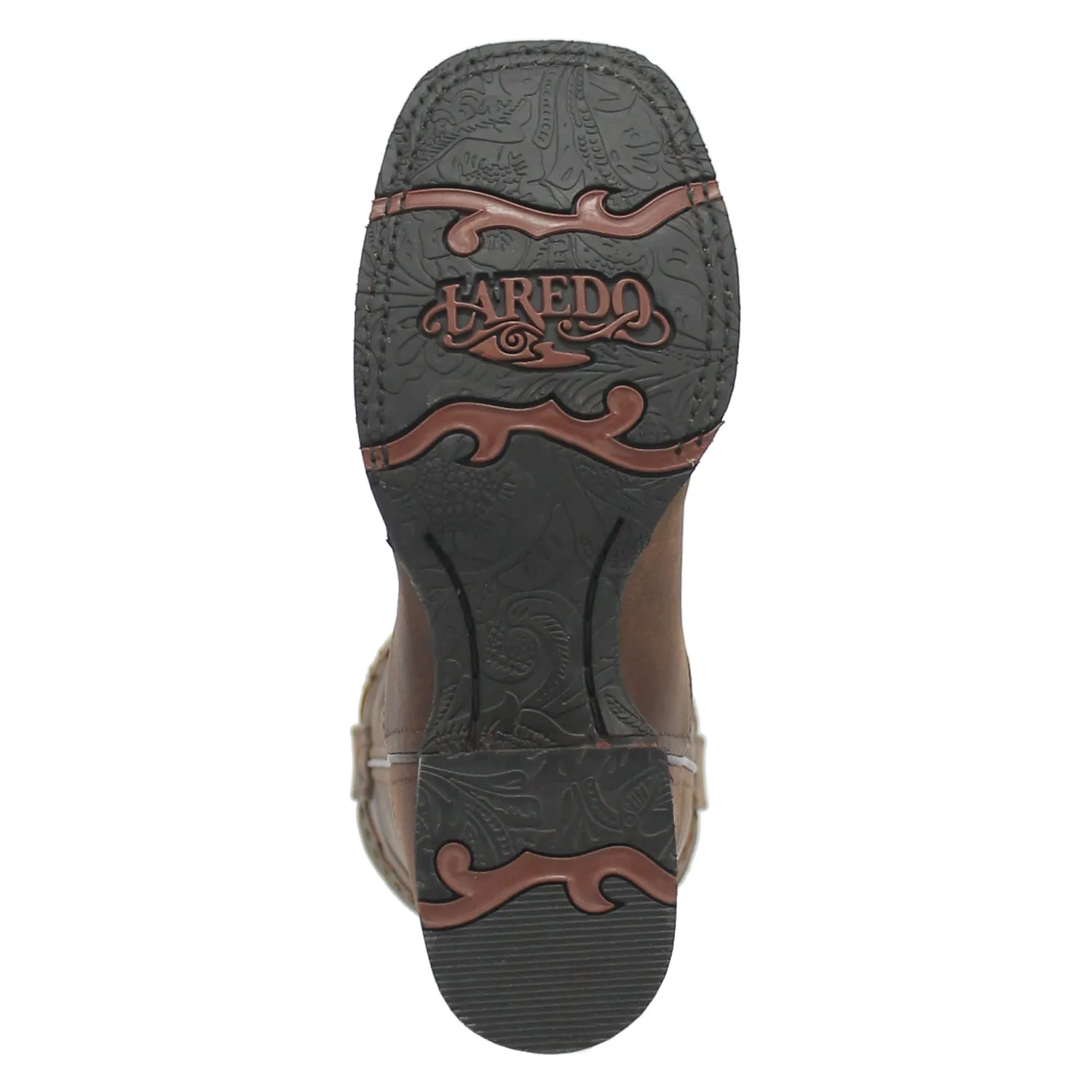 Laredo Womens Wenda Tan Leather Cowboy Boots 9 M