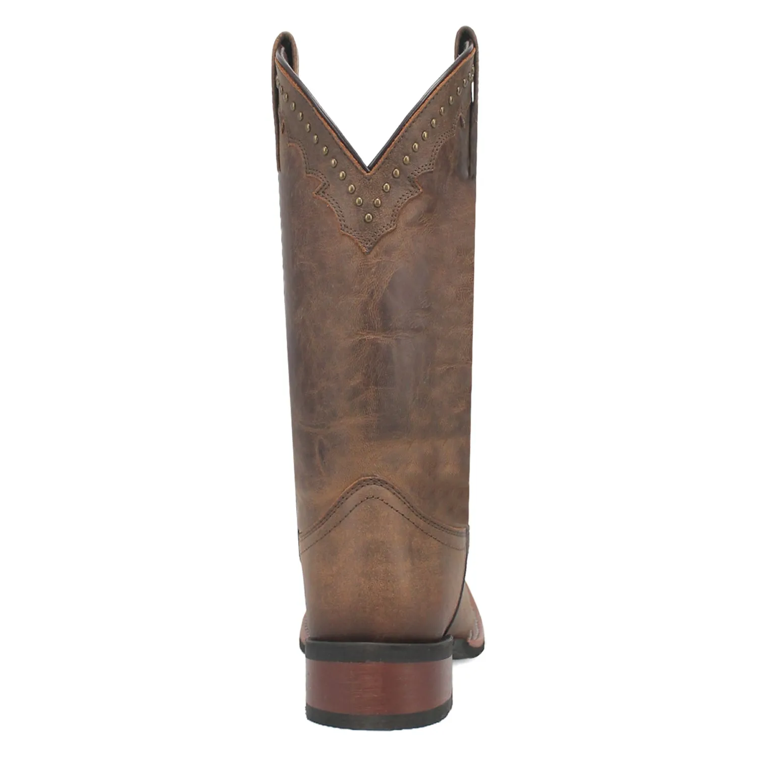 Laredo Womens Wenda Tan Leather Cowboy Boots 9 M