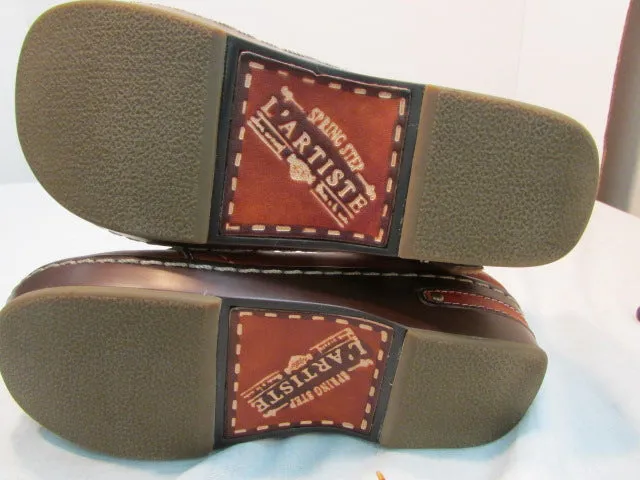 L'Artiste by Spring Step Sugarcane Mary Jane Clogs