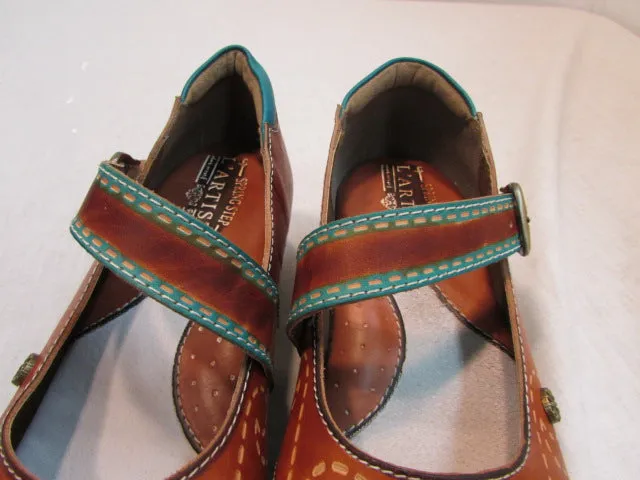 L'Artiste by Spring Step Sugarcane Mary Jane Clogs