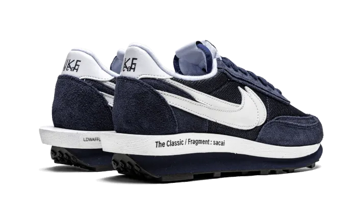 LD Waffle Sacai Fragment Blue Void aerobic shoes running in university tracks shoes