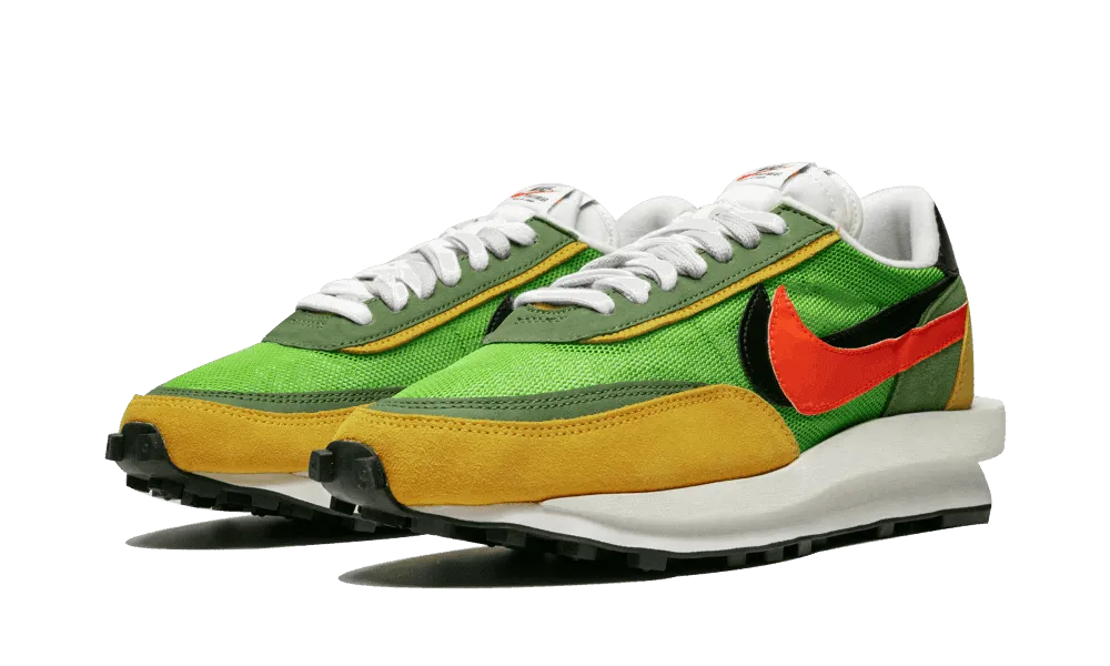 LD Waffle Sacai Green Multi running in a canyon shoes kids' sports shoes