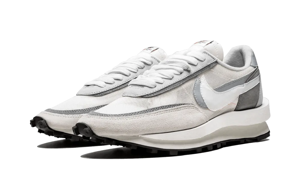 stiff material shoe matter classic accessory LD Waffle Sacai White Grey