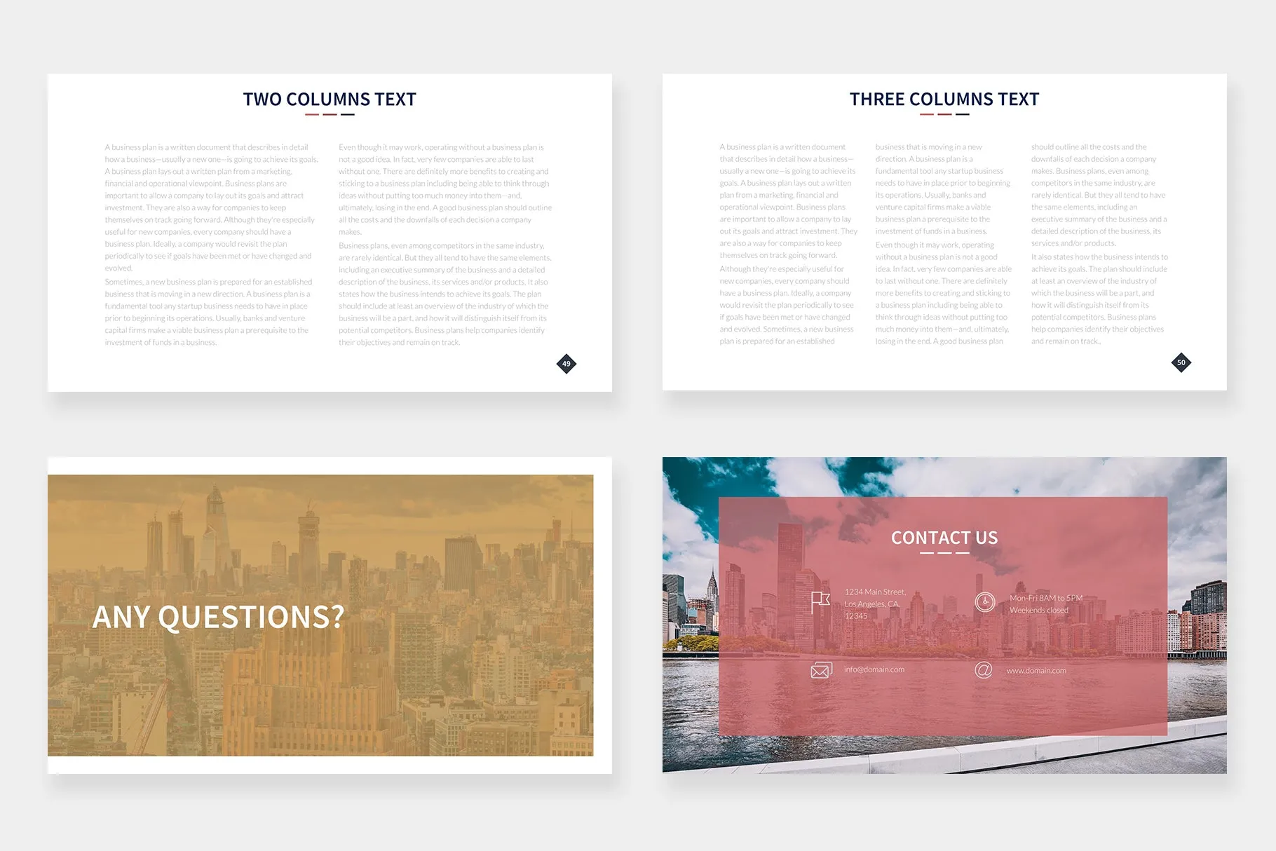Liam Google Slides Template