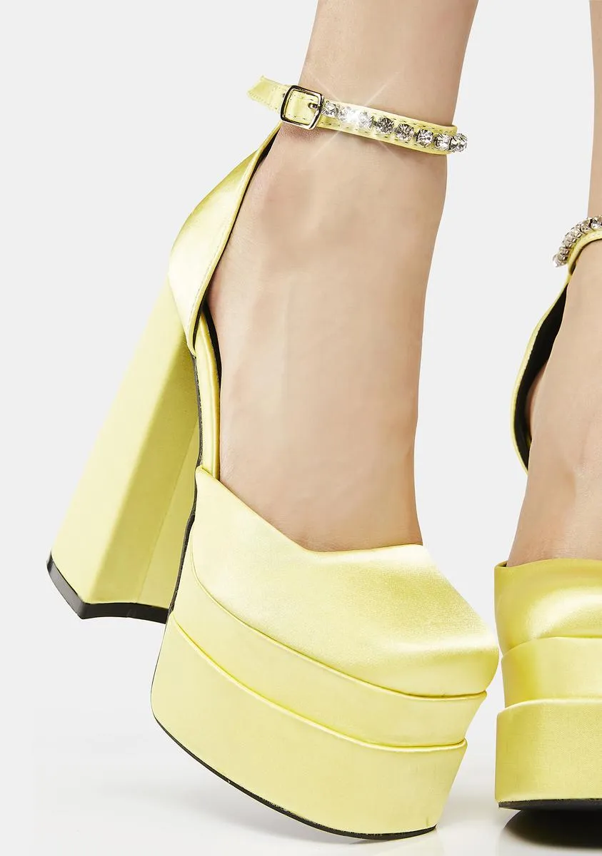 Lick My Lollipop Platform Heels