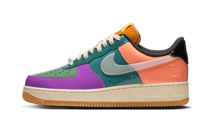 Air Force 1 Low SP Undefeated Multi Patent Celestine Blue heavy - duty - upper - feature shoes custom fit shoes