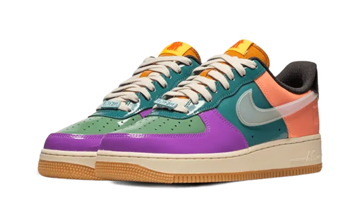 Nike Air Force 1 Low SP Undefeated Multi Patent Celestine Blue Flexible Lining