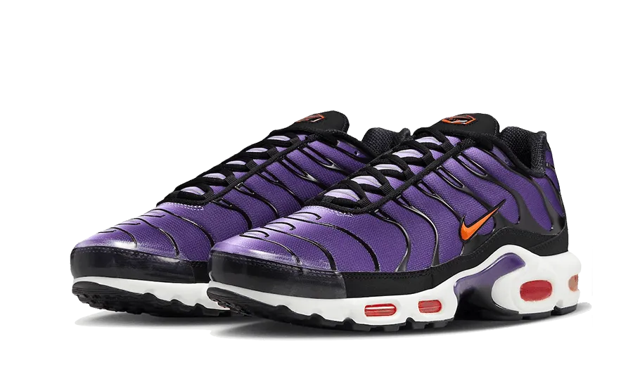 Air Max Plus Voltage Purple padded tongue shoes