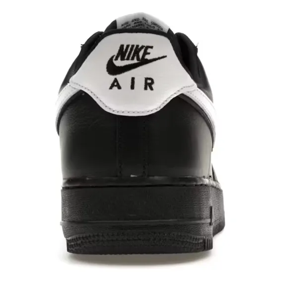 High Stability Nike Air Force 1 Low QS Black White