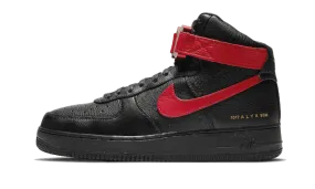 Durable Rubber Air Force 1 High Alyx Black University Red