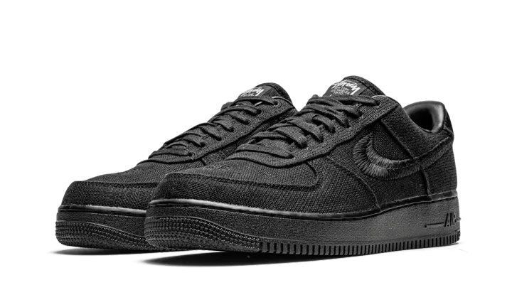 Speed Focus Lean Fit Nike Air Force 1 Low Stussy Black