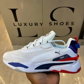 Puma R-system Red-blue Sports Shoes Medit Cool