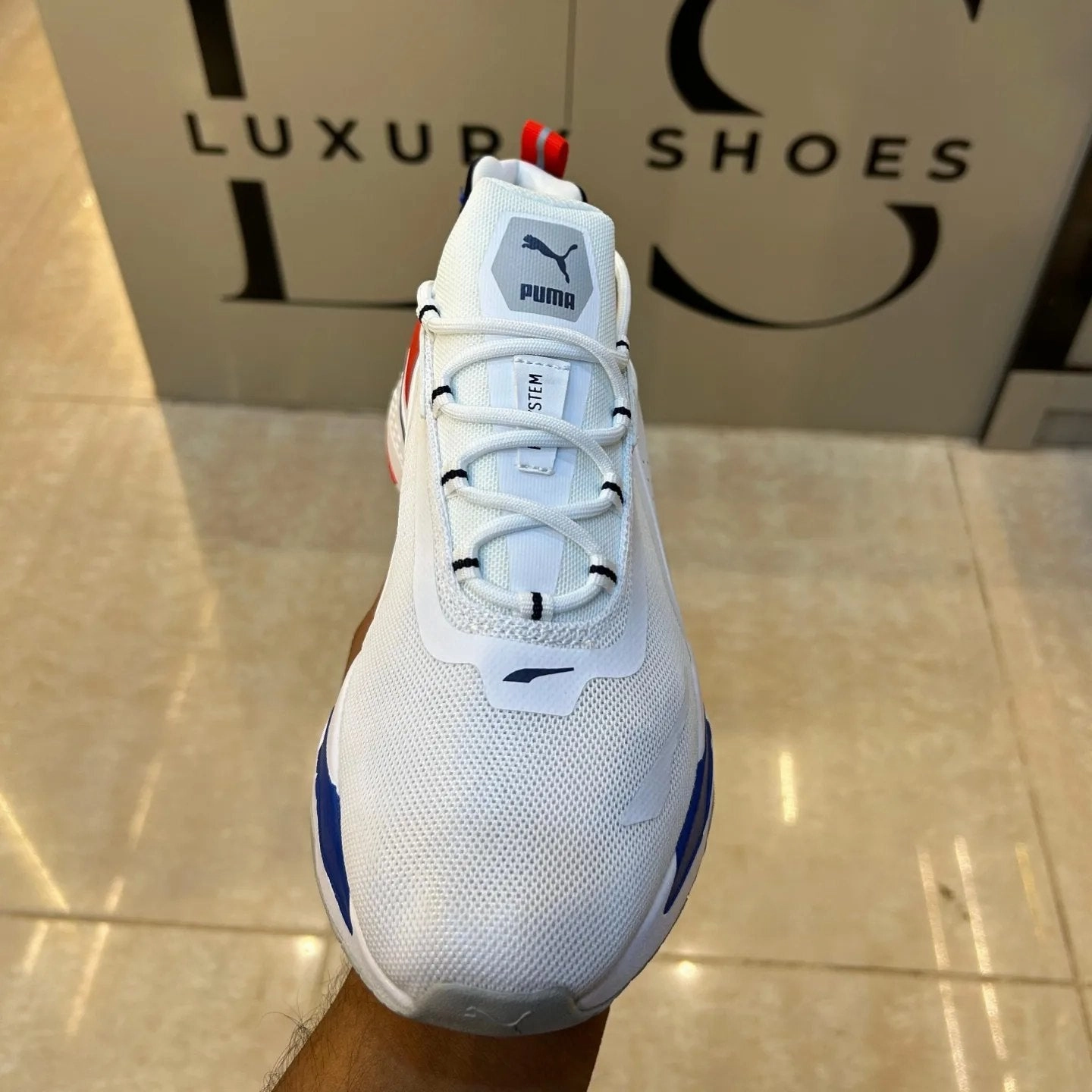 Hike Club Comfort Socks Puma R-system Red-blue Sports Shoes