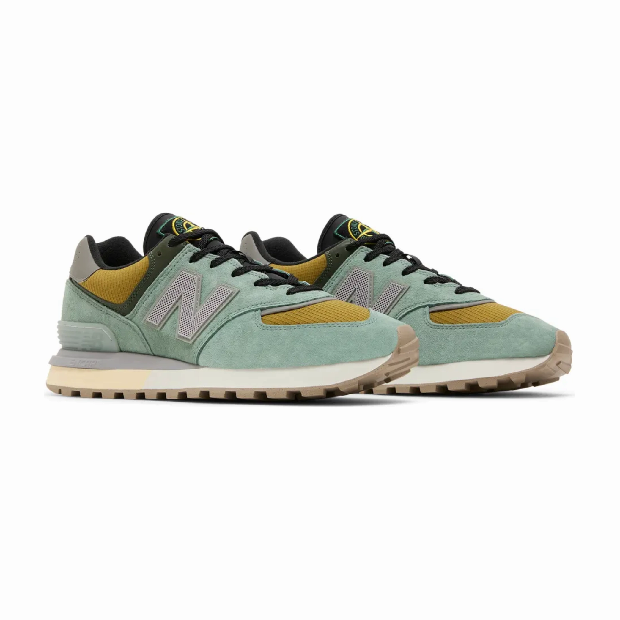 New Balance x Stone Island 574 Legacy Light Green Quick Fit