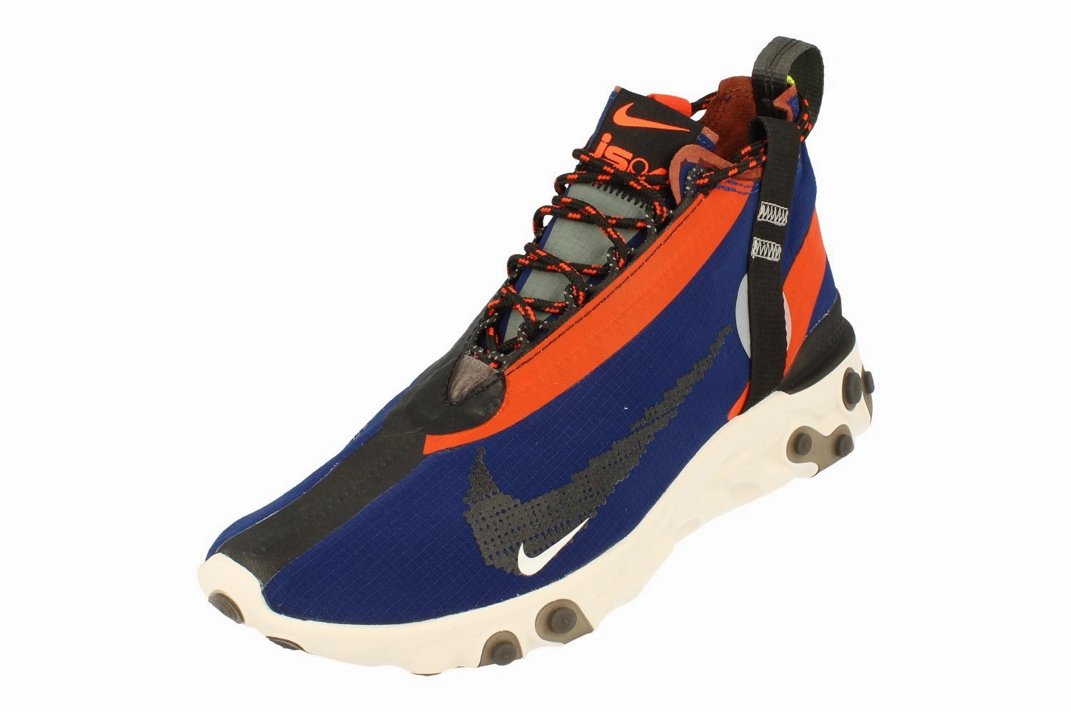 Nike React Runner Mid Wr Ispa Mens At3143 400 Wide Base Design