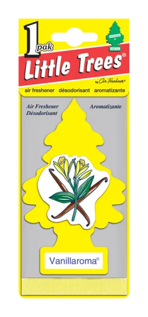 Little Trees Yellow Car Air Freshener 1 pk