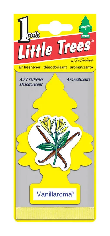 Little Trees Yellow Car Air Freshener 1 pk