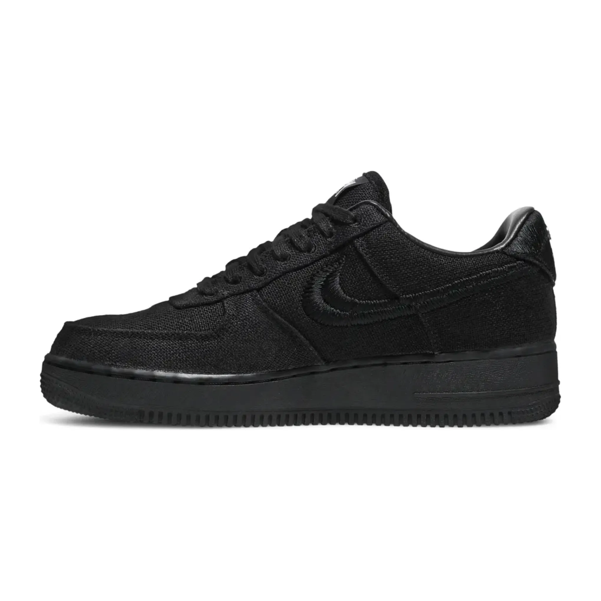 amateur runners aerobic dancers' shoes Nike Air Force 1 Low Stussy Black
