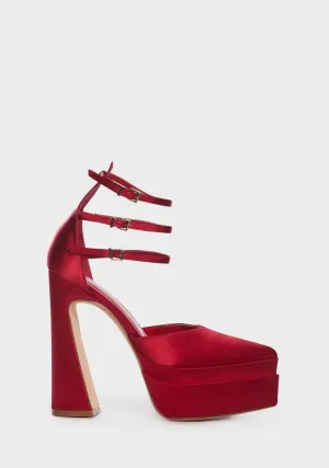 Love Call Me Up Platform Heels