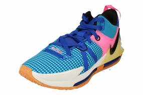 Nike Lebron Witness Vii Mens Basketball Trainers DM1123 400 Firm Cushion