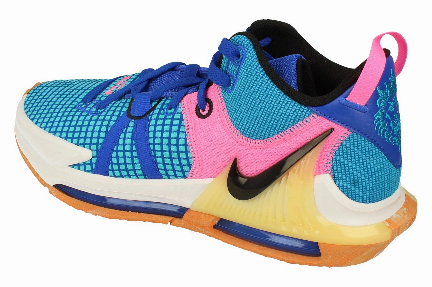 Everyday Travel Durable Rubber Treads Nike Lebron Witness Vii Mens Basketball Trainers DM1123 400