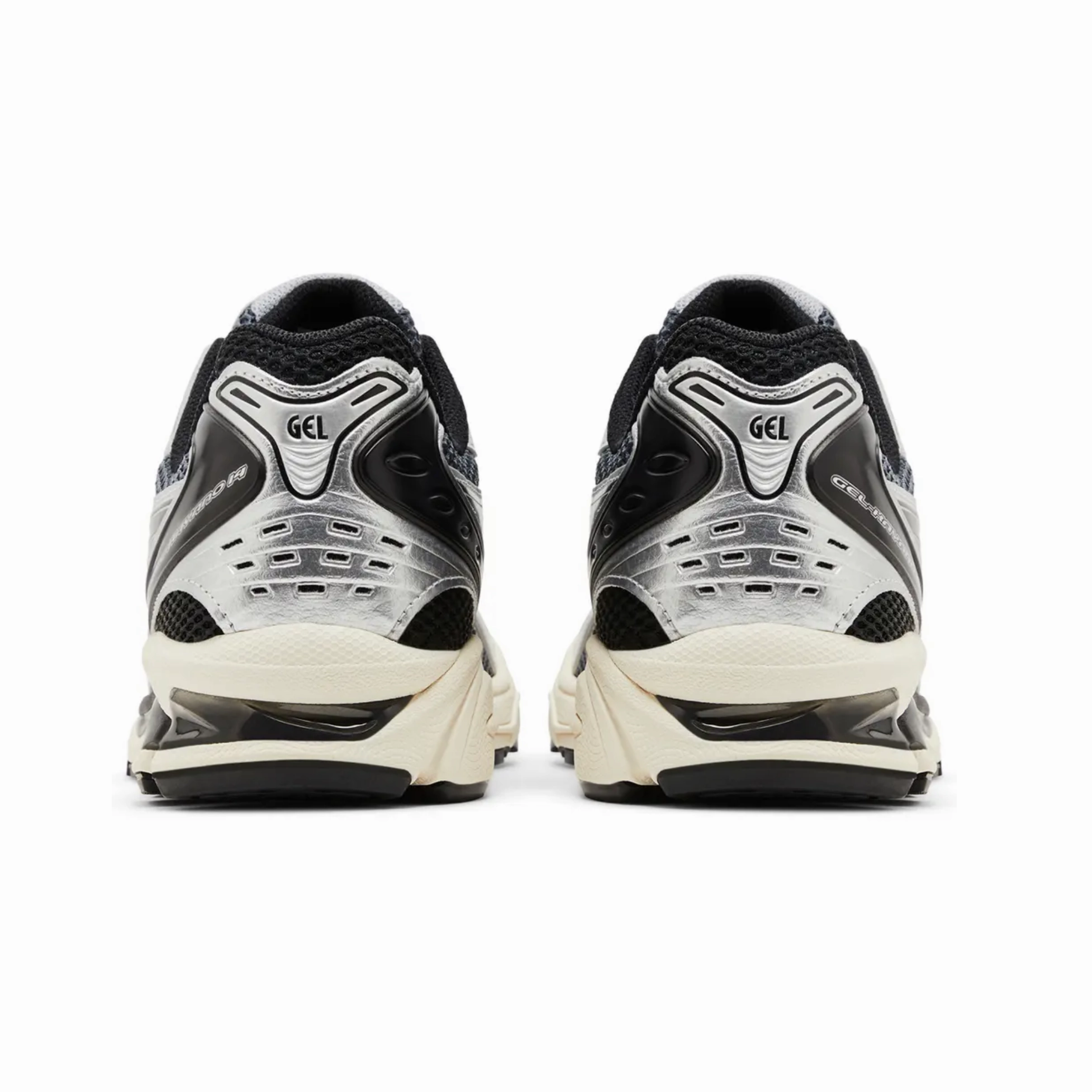 running in a reservoir area shoes ASICS Gel-Kayano 14 Unlimited Pack Carrier Grey