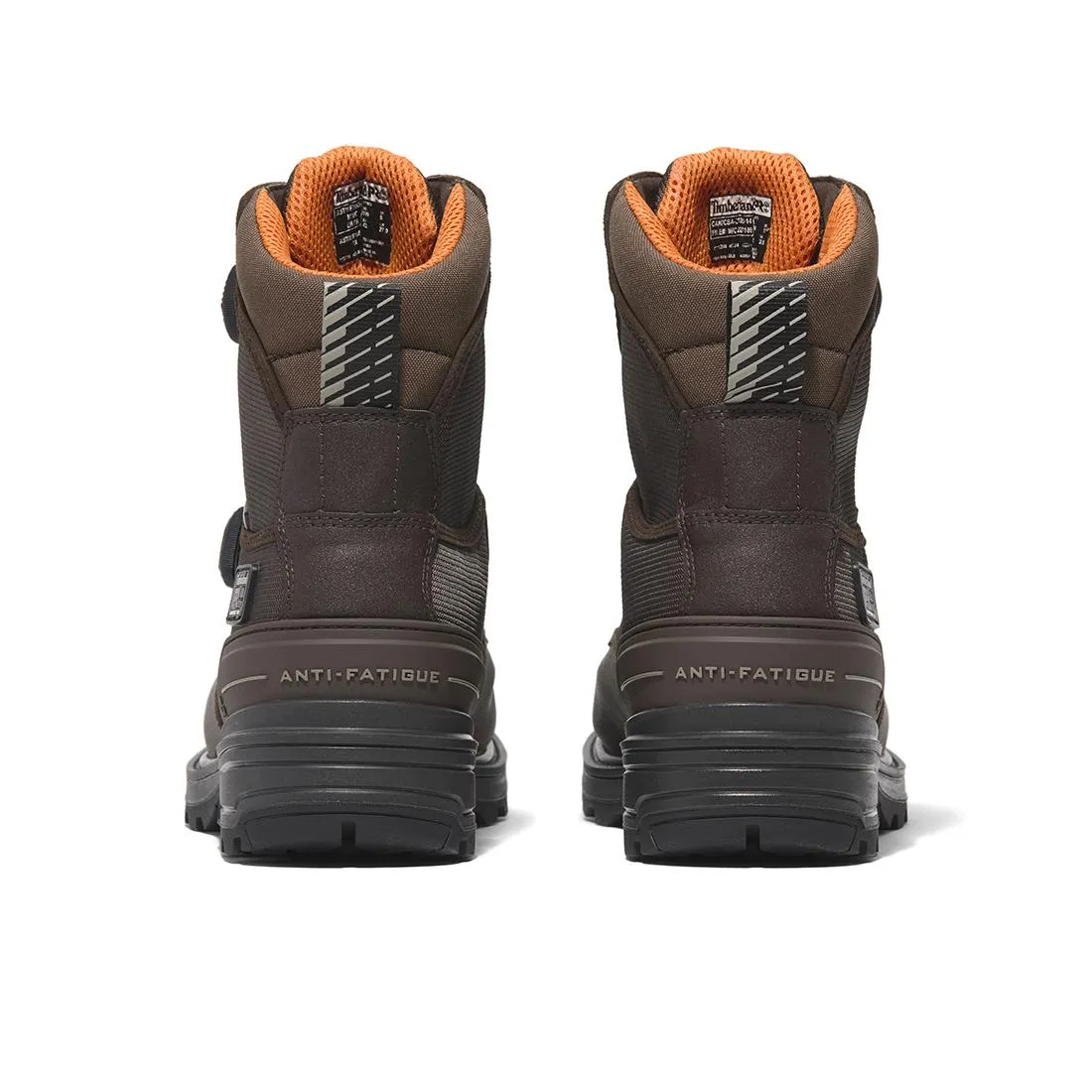Magnitude 8-Inch Waterproof Composite-Toe Work Boot Boa Fp Csa Ballistic Nylon Dark Brown