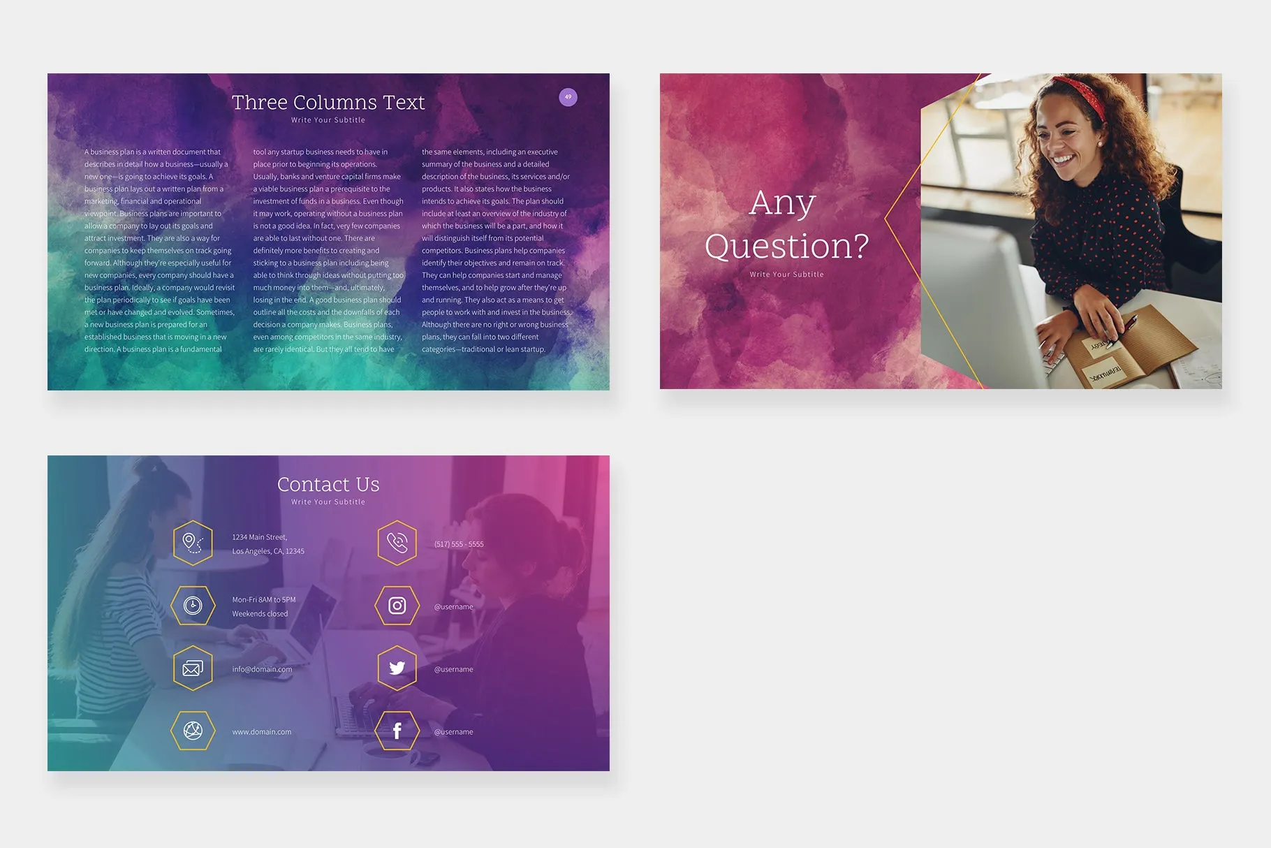 Margo Google Slides Template