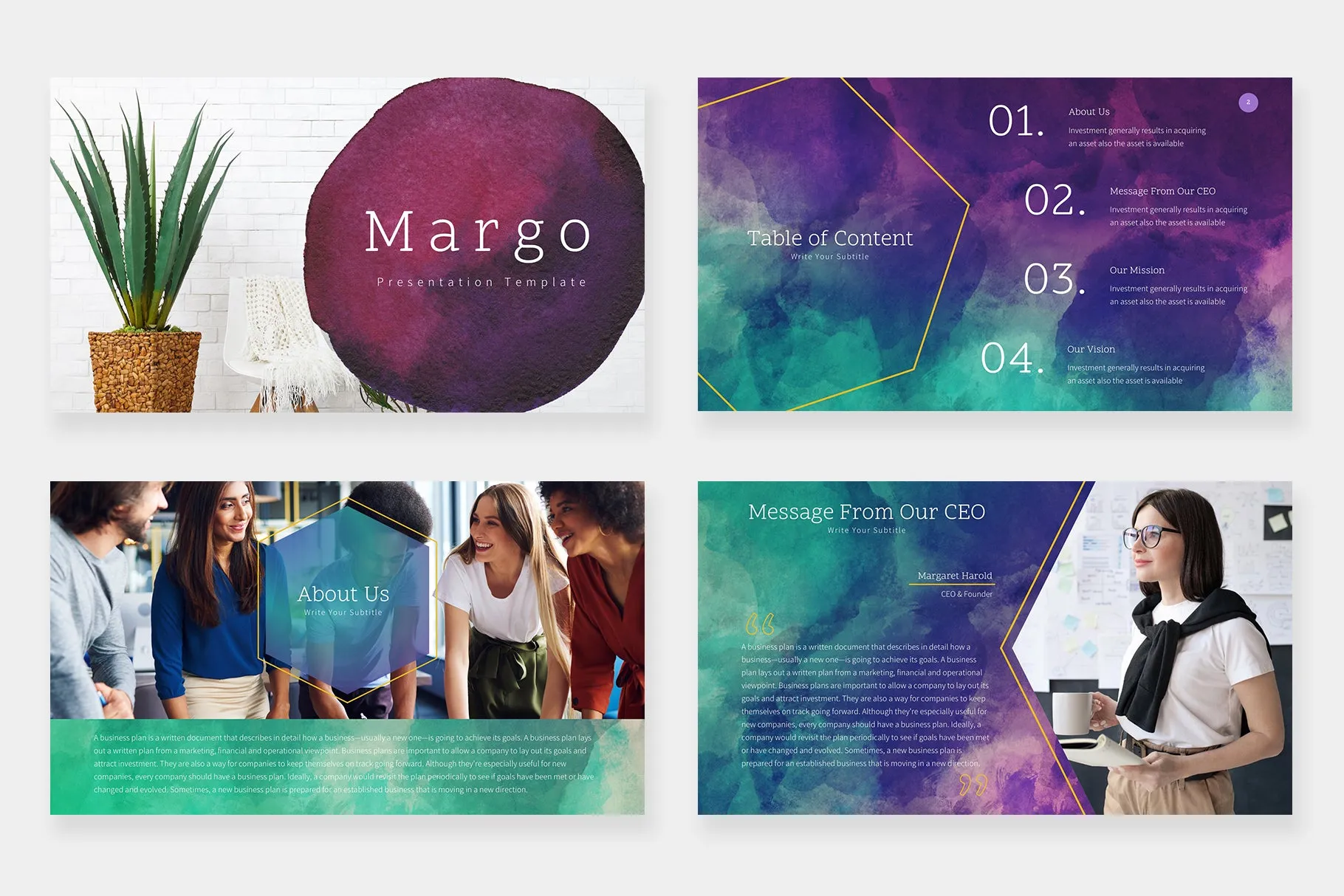 Margo Google Slides Template