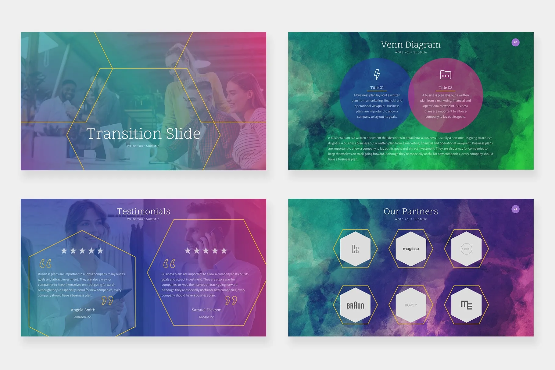 Margo Google Slides Template