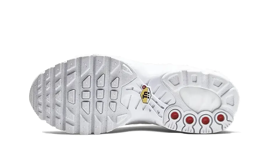 Nike Air Max Plus Triple  White Ultra Cushion Breathable Edge