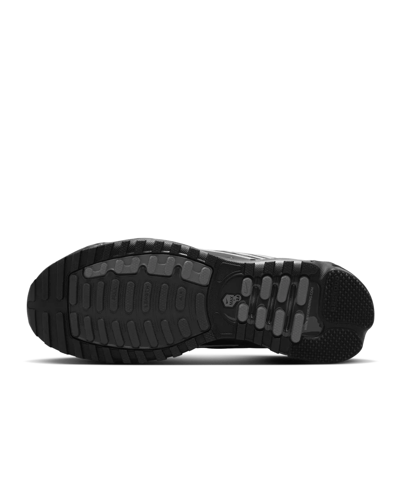 Support Foam Light Fabric Nike Air Max TL 2.5 Black and Metallic Silver