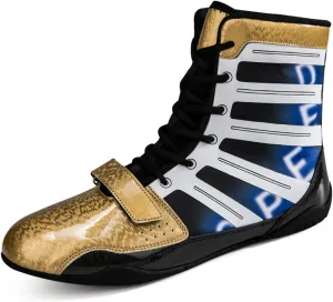 Men's Boxing Shoes Comfortable Breathable Unisex Kickboxing Trainers Mesh Lightweight Casual Wrestling Sports Shoes