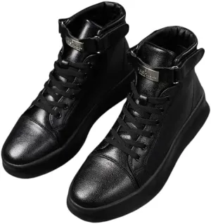 Men's Fashion Street Style Skateboard Shoes,high-top Sports Shoes Autumn and Winter.Comfortable Non-Slip Casual Sports Shoes for Men's Outdoor Activities, Men's Footwear