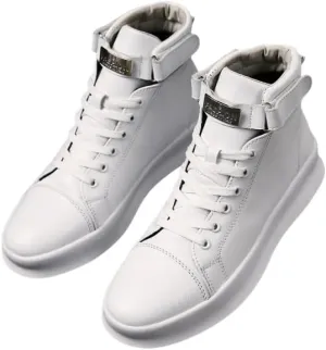 Men's Fashion Street Style Skateboard Shoes,high-top Sports Shoes Autumn and Winter.Comfortable Non-Slip Casual Sports Shoes for Men's Outdoor Activities, Men's Footwear