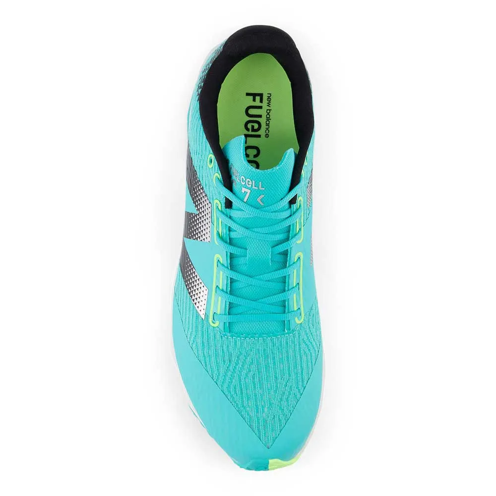 Men's FuelCell XC7 v5 Cross Country Spike - Cyber Jade/Black - Regular (D)